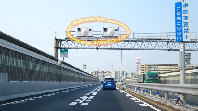 大阪府 阪神高速12号守口線 オービス