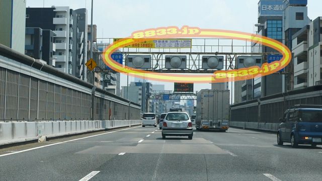 大阪府 阪神高速1号環状線 オービス